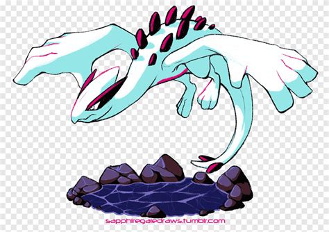 Lugia Drawing Digital art Pokémon, shiny lugia, png | PNGEgg