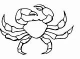 Free Printable Crab Coloring Pages For Kids sketch template