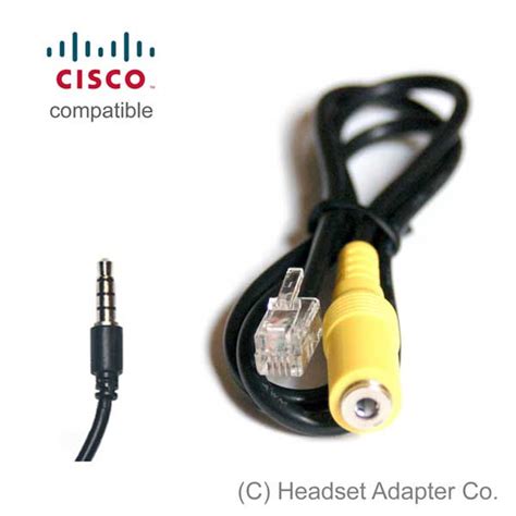 Cisco Headset Adapter for iPhone headset