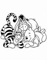 Winnie The pooh Coloring Pages sketch template