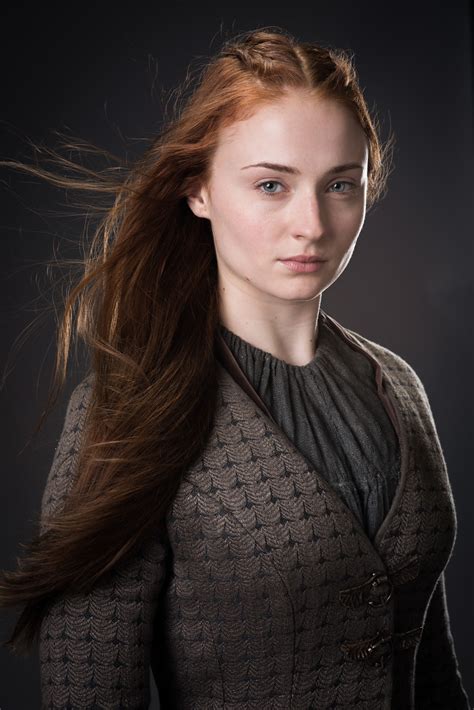 Sophie turner as sansa stark by helen sloan – Artofit