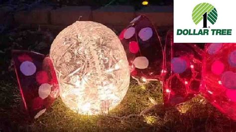 DIY Dollar Tree Outdoor Christmas Candies