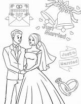 Free Printable Wedding Coloring Pages For Kids And Adults sketch template