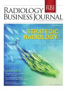 Radiology Business Journal April-May 2010 by imagingBiz - Issuu