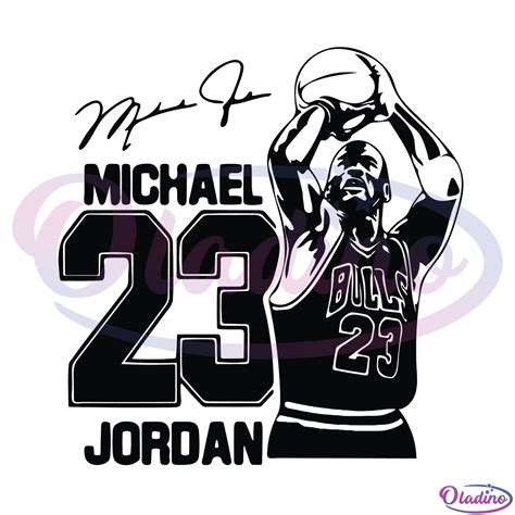 Michael Jordan 23 Basketball Svg Digital File, Michael Jordan Svg