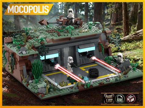 LEGO MOC LEGO MOC SW Base (Outpost) on Kashyyyk | PDF instructions (NO PARTS) by MOCOPOLIS ...