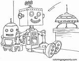 Rob robot Cartoon coloring Pages For Kids Printable Free  sketch template
