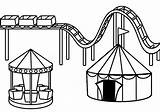 Roller Coaster Coloring Page  Free Printable Pages For Kids sketch template