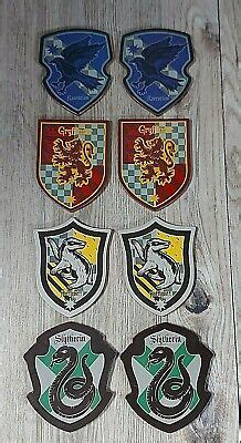 HARRY POTTER HOGWARTS House Crests Set of 8 Coasters WB & WW Licensed Culturefly $26.89 - PicClick