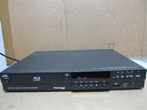 JVC SR-HD1250US Blu Ray And DVD Recorder Combo Player - Imagine41