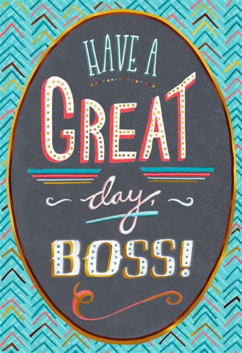 National Boss's Day Printable Card