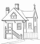 Printable Architecture Coloring Pages sketch template