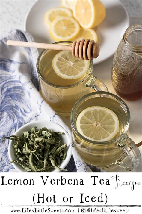 Lemon Verbena Tea - Relaxing, Digestive Tea, Hot or Iced