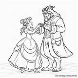 Beauty And The Beast Coloring Pages  Free & Printable sketch template