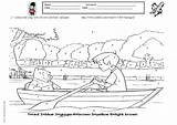 Row Your Boat Coloring Page sketch template