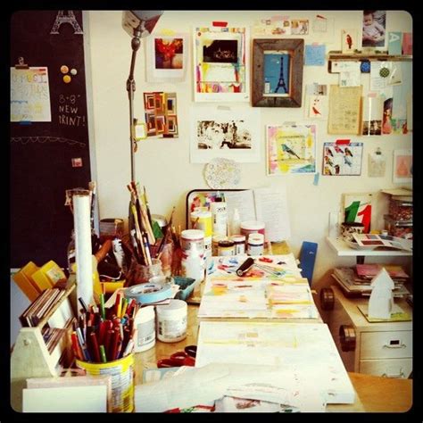 studio desk one of the last days of december 2011 | Creative workspace inspiration, Artistic ...