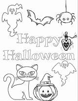 Halloween Coloring Pictures Printable sketch template