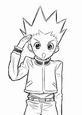 Gon Killua Freecss Xcolorings 80k 892px 600px Sketch Coloring Page sketch template