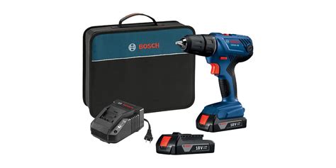 Bosch's Compact Drill/Driver Kit bundles two batteries for $67 at Amazon