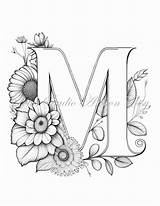 Letter M Coloring Pages Sketch Page sketch template