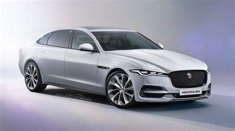 2021 Jaguar XJ Rendered With Fierce Fascia But We Expect More