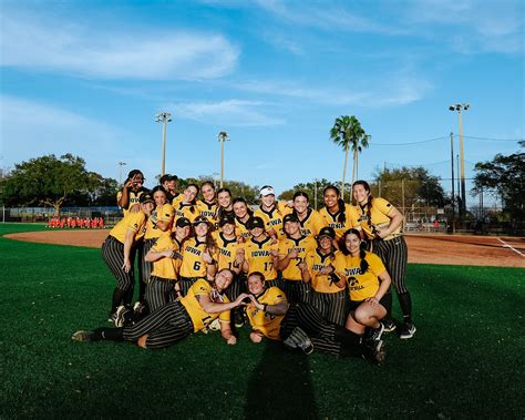 Iowa softball dominates on opening day in Florida with two shutouts ...