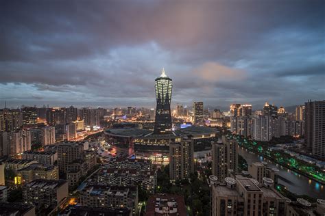 Hangzhou city skyline – TechCrunch