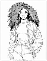 41 Gorgeous Black Girl Coloring Pages Free Printable  Our Mindful Life sketch template