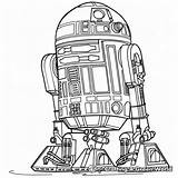 R2 D2 Coloring Pages  Free & Printable sketch template