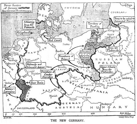 Map of the Week: Treaty of Versailles