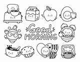 Breakfast Food Coloring Pages sketch template
