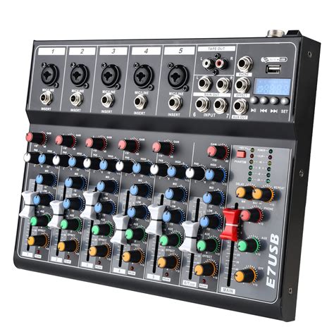 Buy Audio Mixer Channel, Sounds Mixer for Streaming. Mixing Board ...