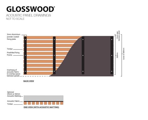 Glosswood Acoustic Panels | Ideal for residential and commercial interiors