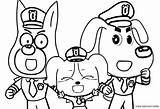 Safety Sheriff Labrador Coloring Pages  WONDER DAY — pages sketch template