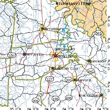 Danville, Kentucky (KY) ~ population data, races, housing & economy