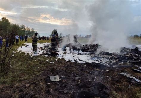 Wagner chief Prigozhin on board plane that crashed north of Moscow ...