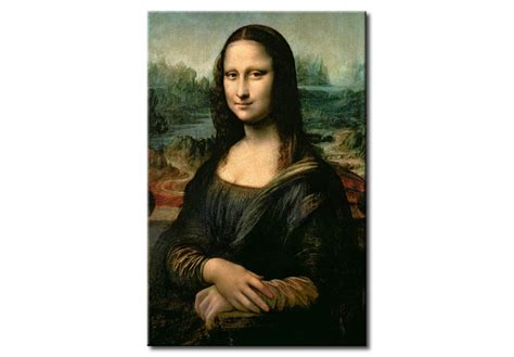 Kända konstverk Mona Lisa - Leonardo da Vinci - Reproduktioner