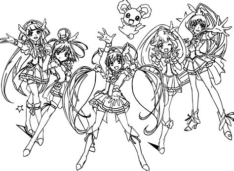 Glitter Force Coloring Pages - Best Coloring Pages For Kids