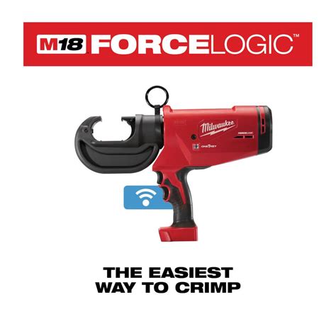 Milwaukee M18 FORCE LOGIC 12 Ton Utility Crimper (Tool Only) - GME Supply