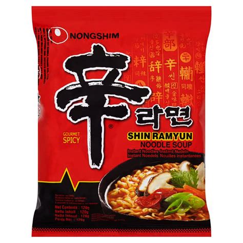 Ramen Shin, Ramyun, HOT, 120g, 신라면 :: KJ-market