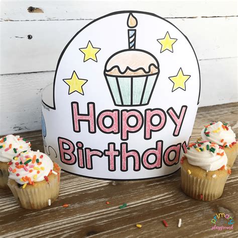 Free Printable Birthday Hat - Primary Playground