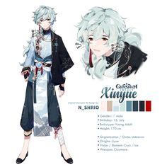 63 Genshin impact oc ideas | character design, character design ...