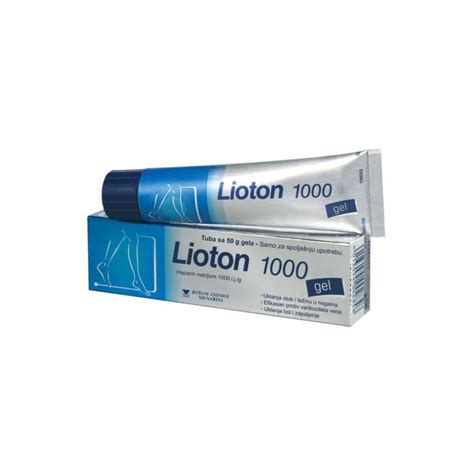 LIOTON GEL 50G Berlin-Chemie efarma.al