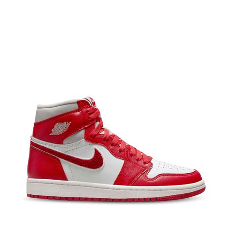 Women's Air Jordan 1 Retro High OG "Newstalgia" Lt Iron Ore/Varsity Red ...