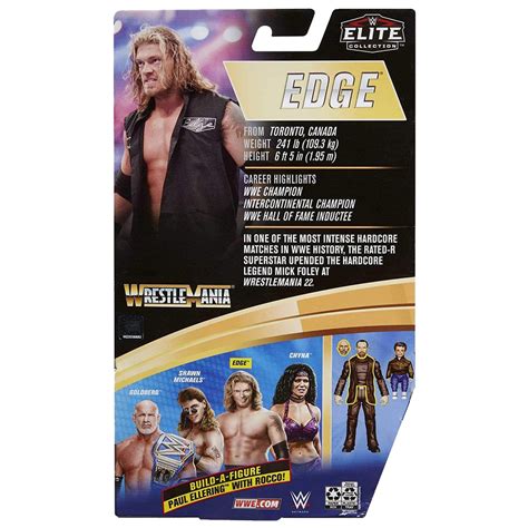 WWE Wrestlemania Elite Collection Edge Rated-R Superstar