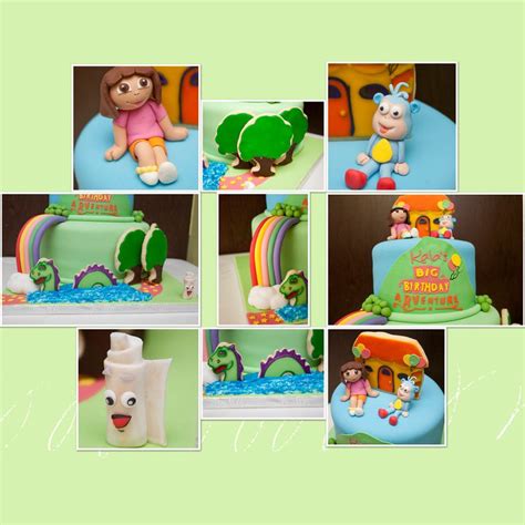 Kaia's (DORA) Big Birthday Adventure : ) | This cake was mad… | Flickr