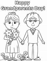 Grand Parents Day Coloring Pages sketch template