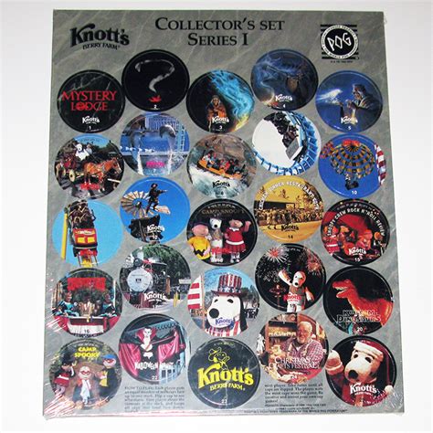 Knott's Berry Farm Pogs Collector's Set Series 1 - ShopCollectPeanuts.com