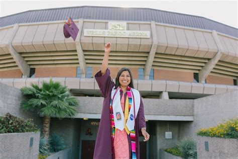 Arizona State University Graduation Portraits | Rocky - Alyssa Campbell Photography