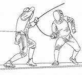 Fencing Coloring Pages Printable For Free Download sketch template